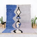 Unique handmade Berber rug 3x2 m