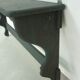 Old blue-gray kitchen shelf