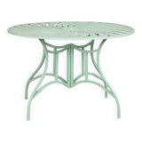 Round metal garden table, 1990