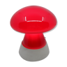 Lampe champignon opaline rouge Jalest