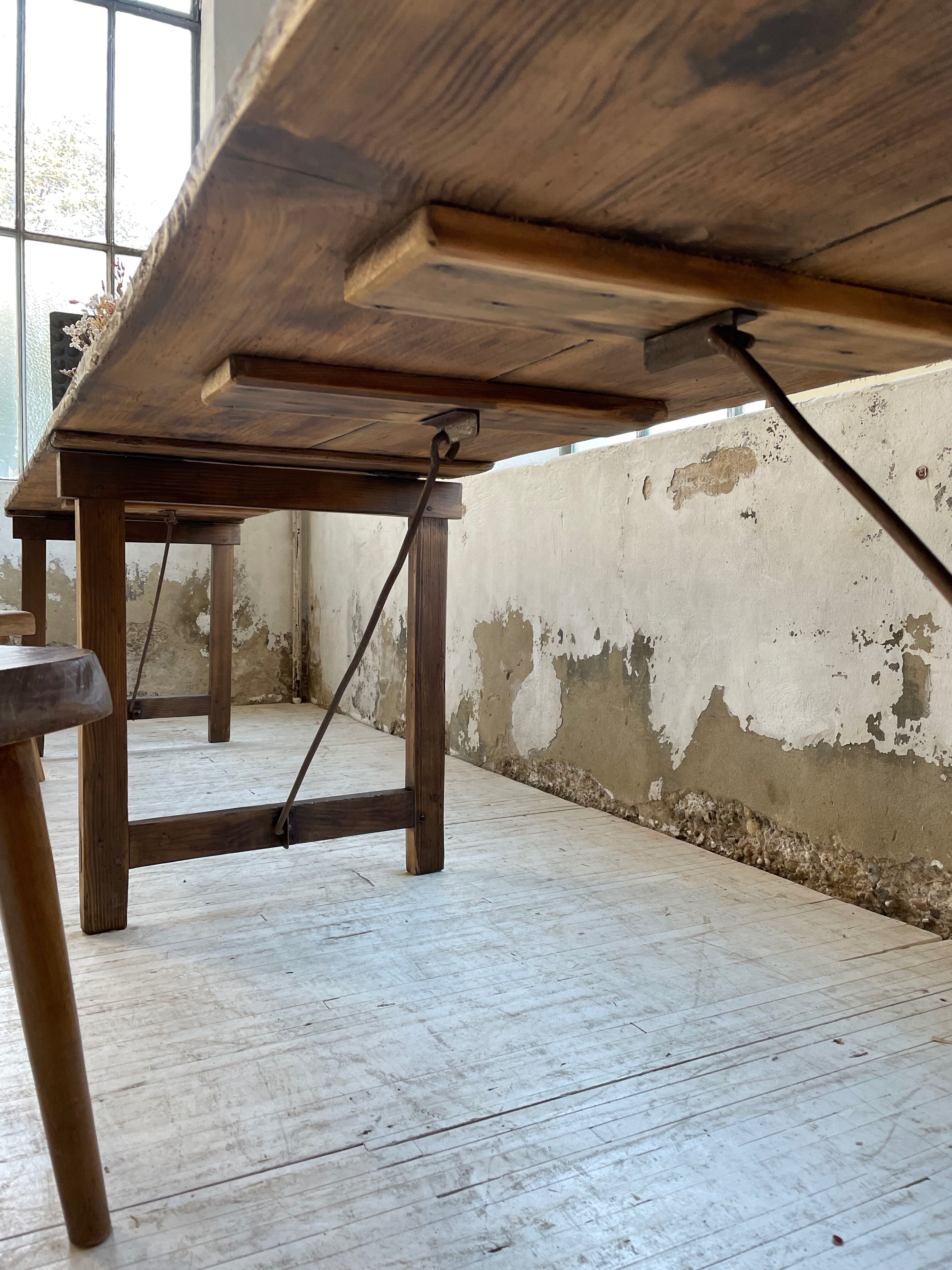 Guinguette table XXL 4m folding