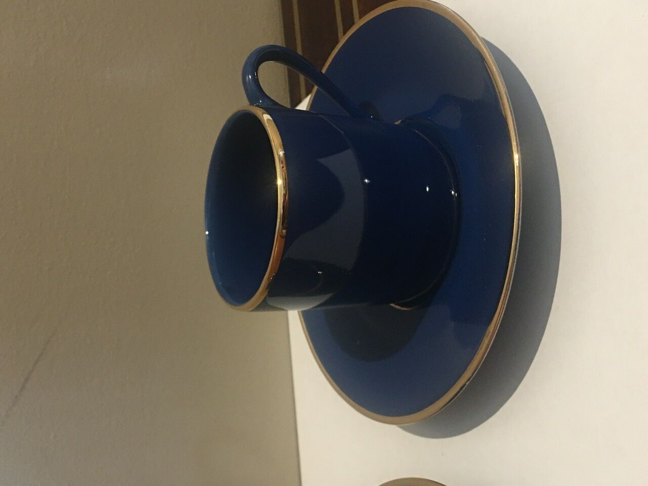 Pair of Guy Degrenne cups