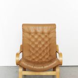 Nobuo Nakamura Armchair and Pouf 'Poem' for IKEA, 1977