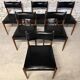 6 Scandinavian chairs by Aksel Bender 1960