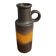 vase marron et orange Allemagne de l'Ouest Scheurich modèle 401-28 années 1970
