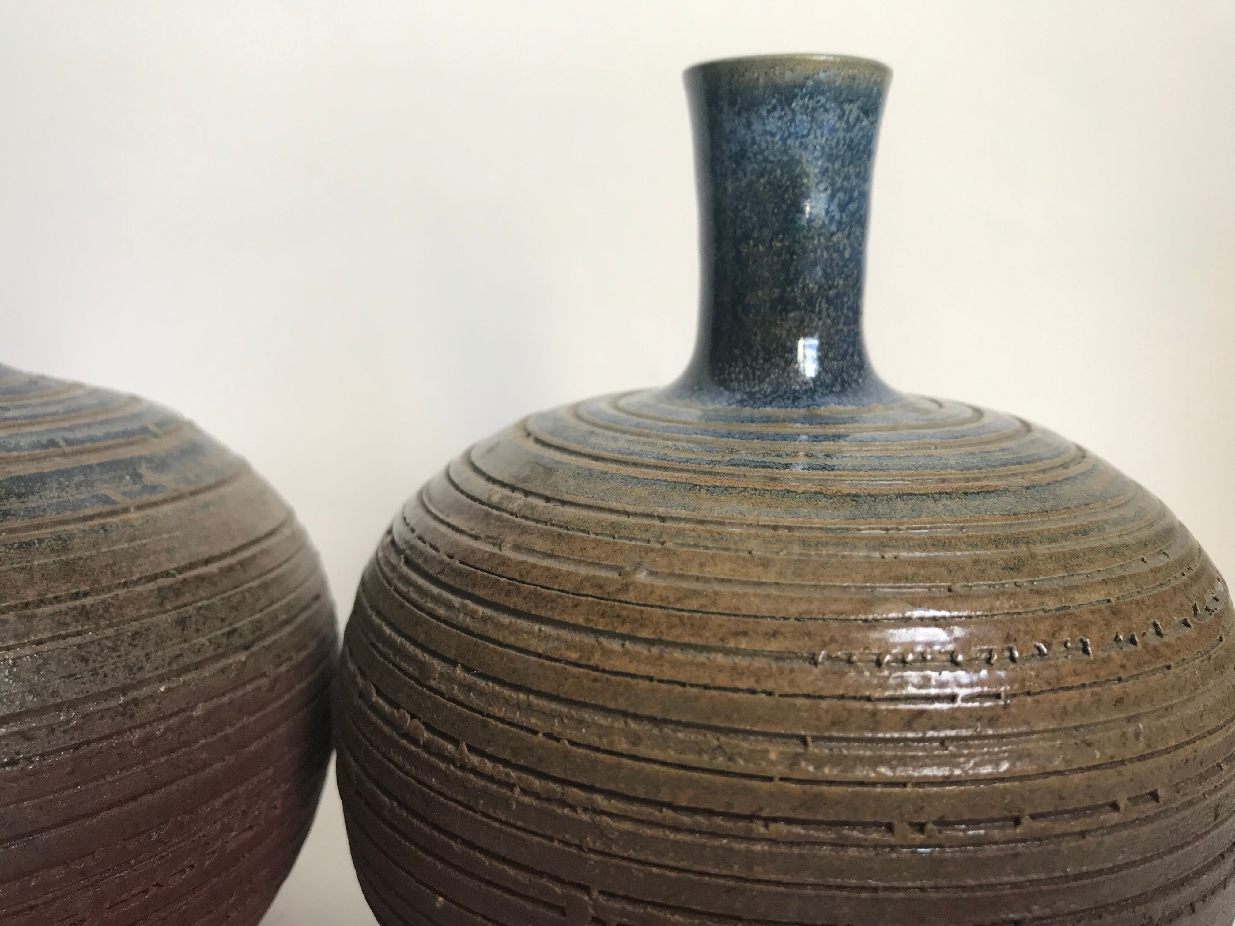 Vintage ceramic vase vintage years 70