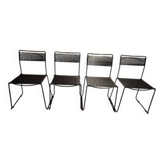 4 vintage spaghetti chairs