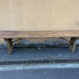 Folding country brewery bench