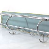 Porte-manteau vintage bleu des années 50