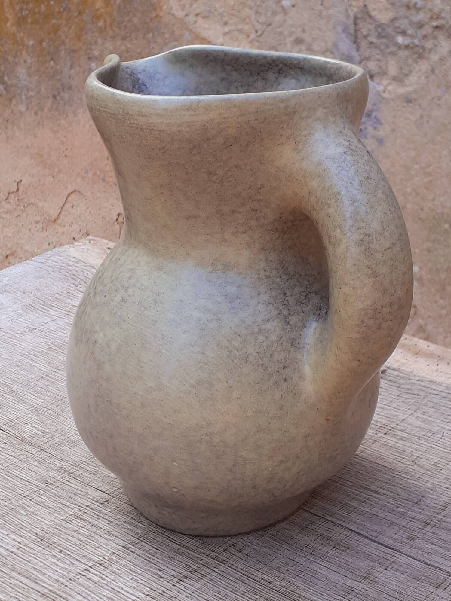 Ceramic pitcher from the 1960s by Max Ildas.