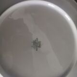 Hutschenreuther plate white silver edging
