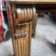 Louis XVI style fireplace in solid fir, 19th century.