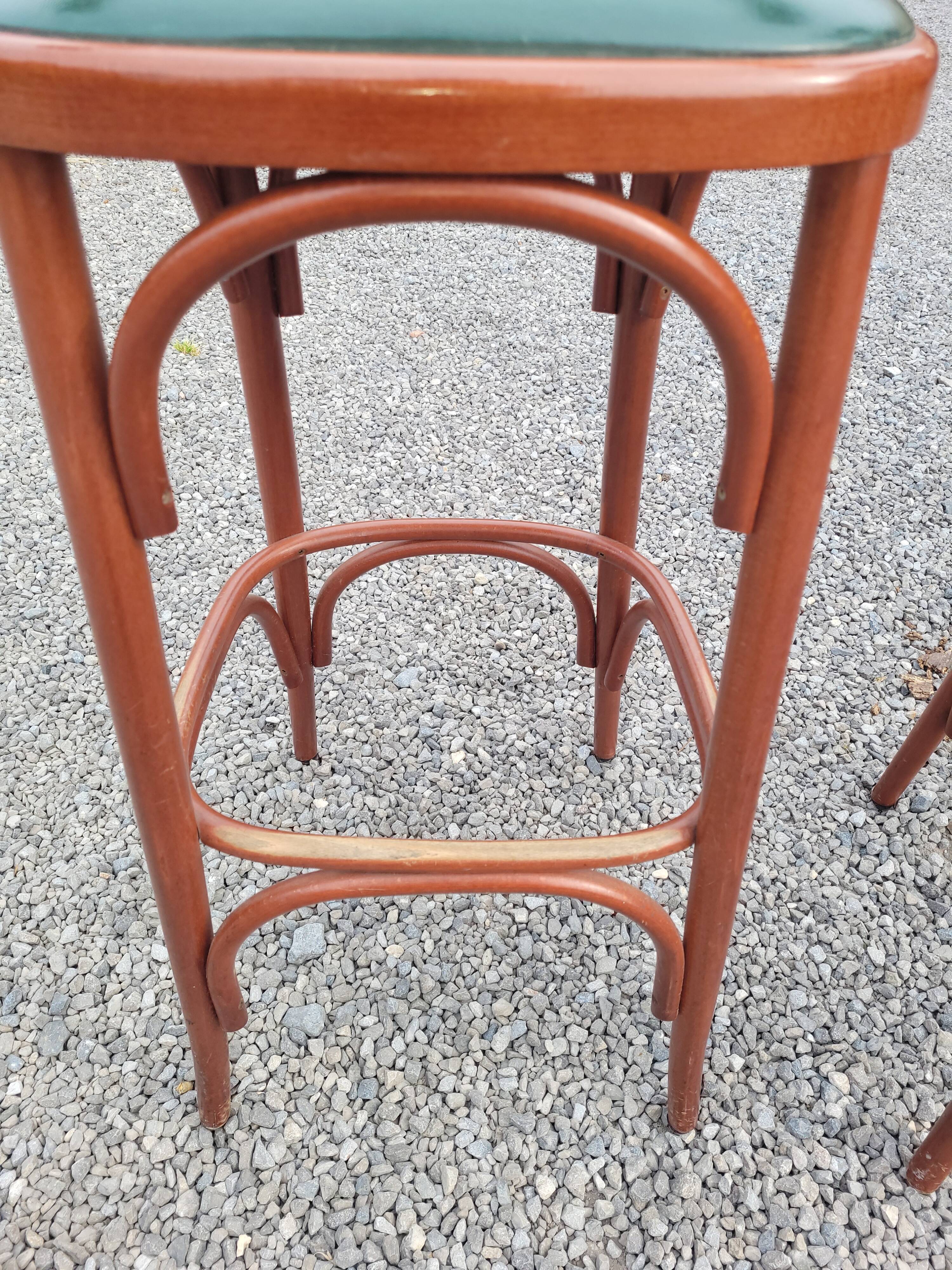 Pair of bistro stools