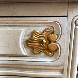 Louis XV style chest of drawers, oak, 1970