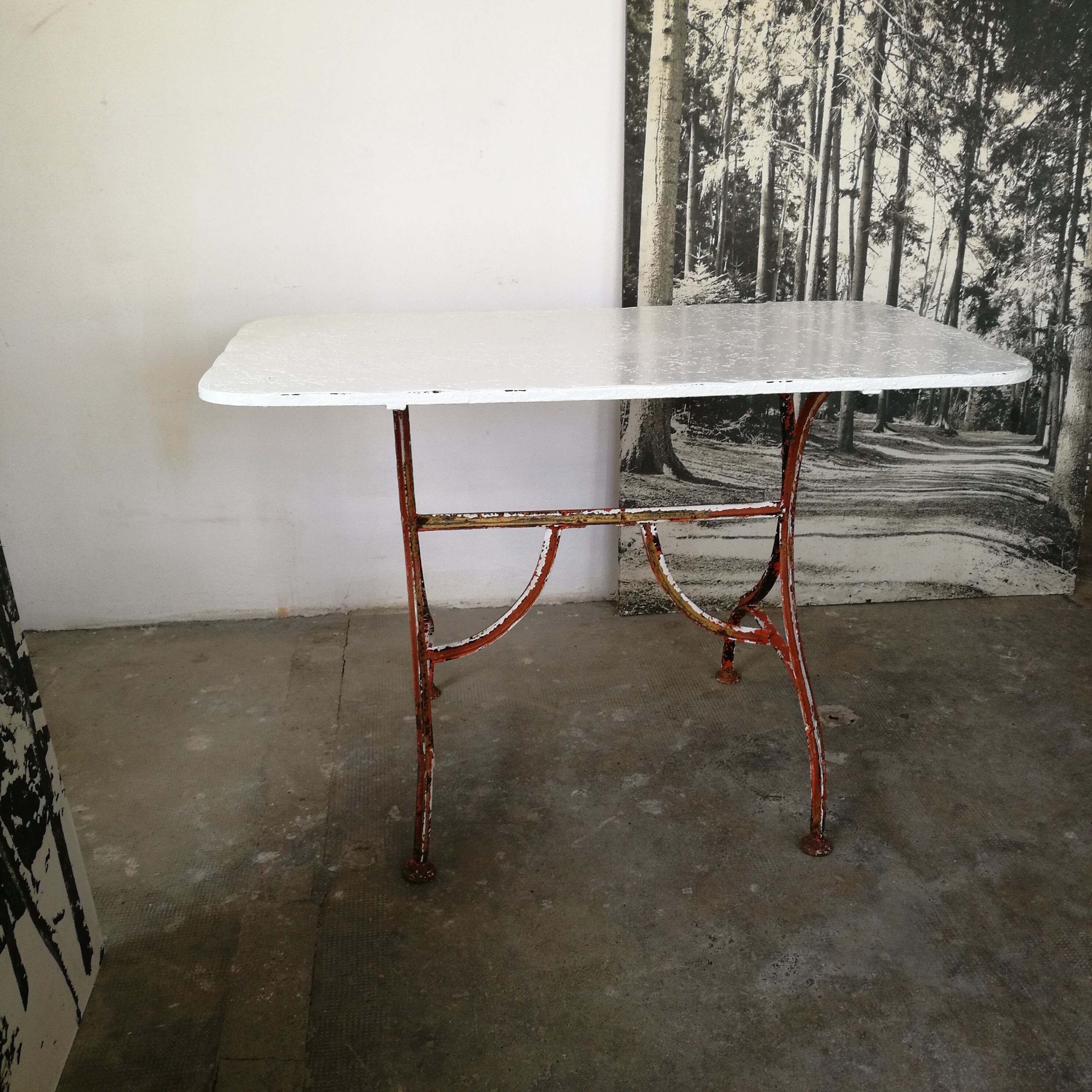 1930 Riveted Garden Table