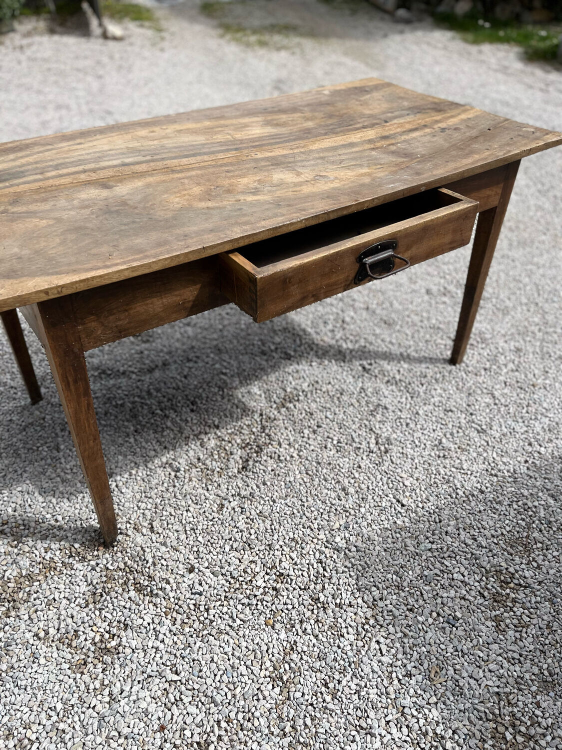 Walnut farmhouse table 1910/20