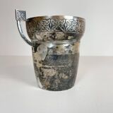 Art Deco champagne cooler with relief pattern, Sweden, 1930s