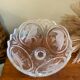 Crystal bird bowl