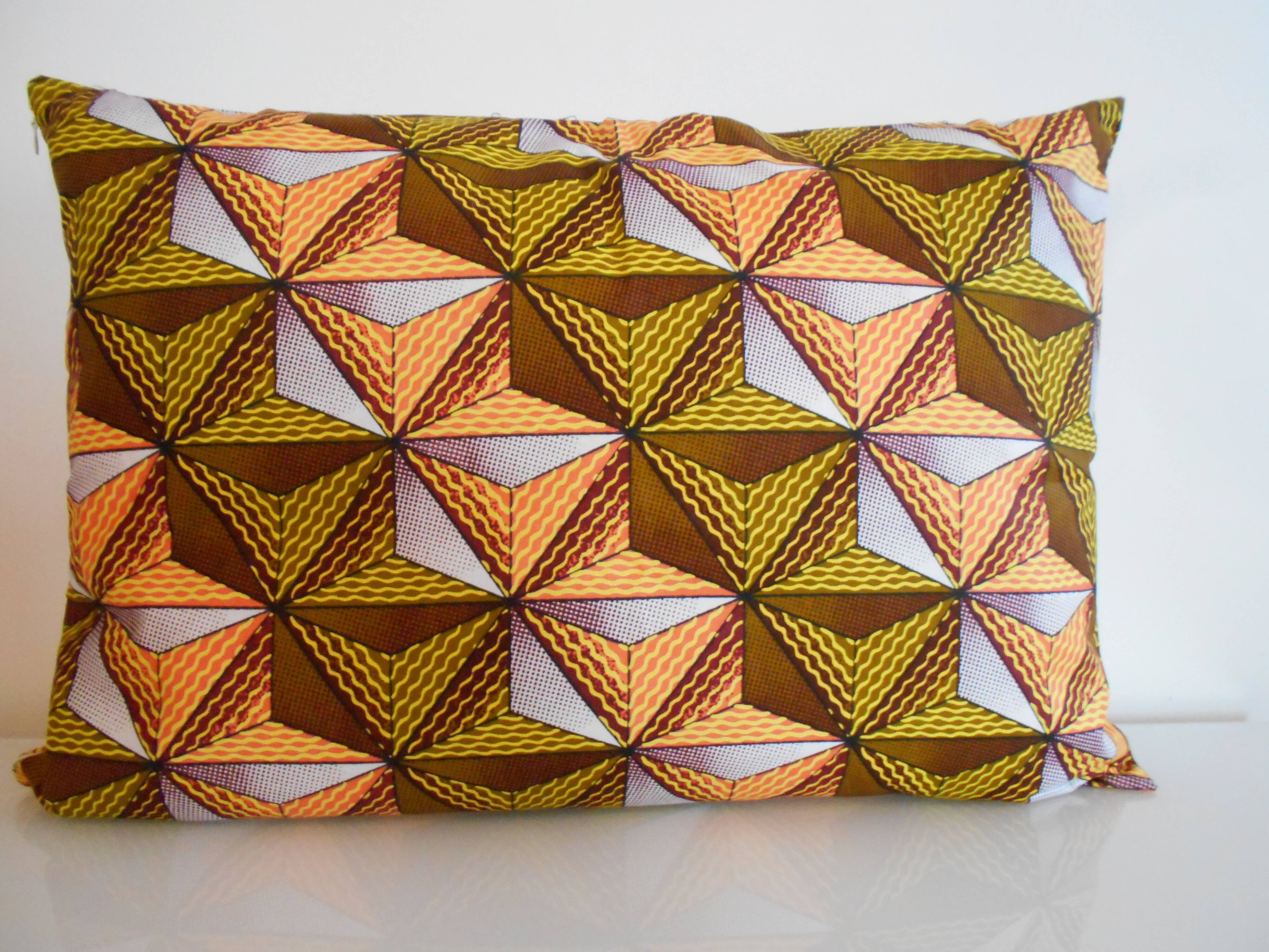 Wax cushion cover 40 cm x 60 cm