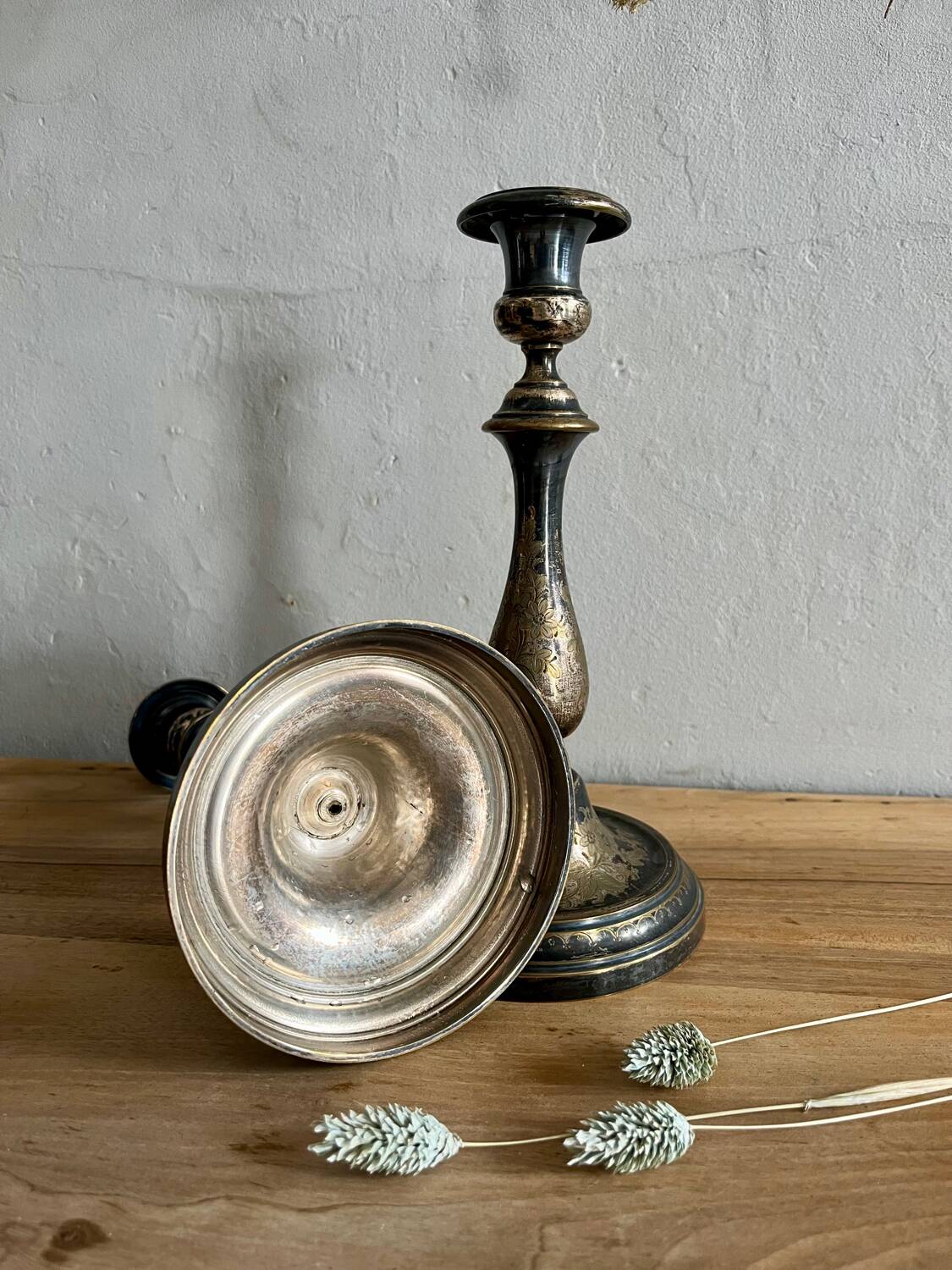Paire de chandelier