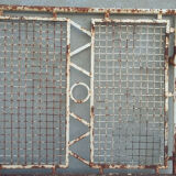 Old wrought iron door