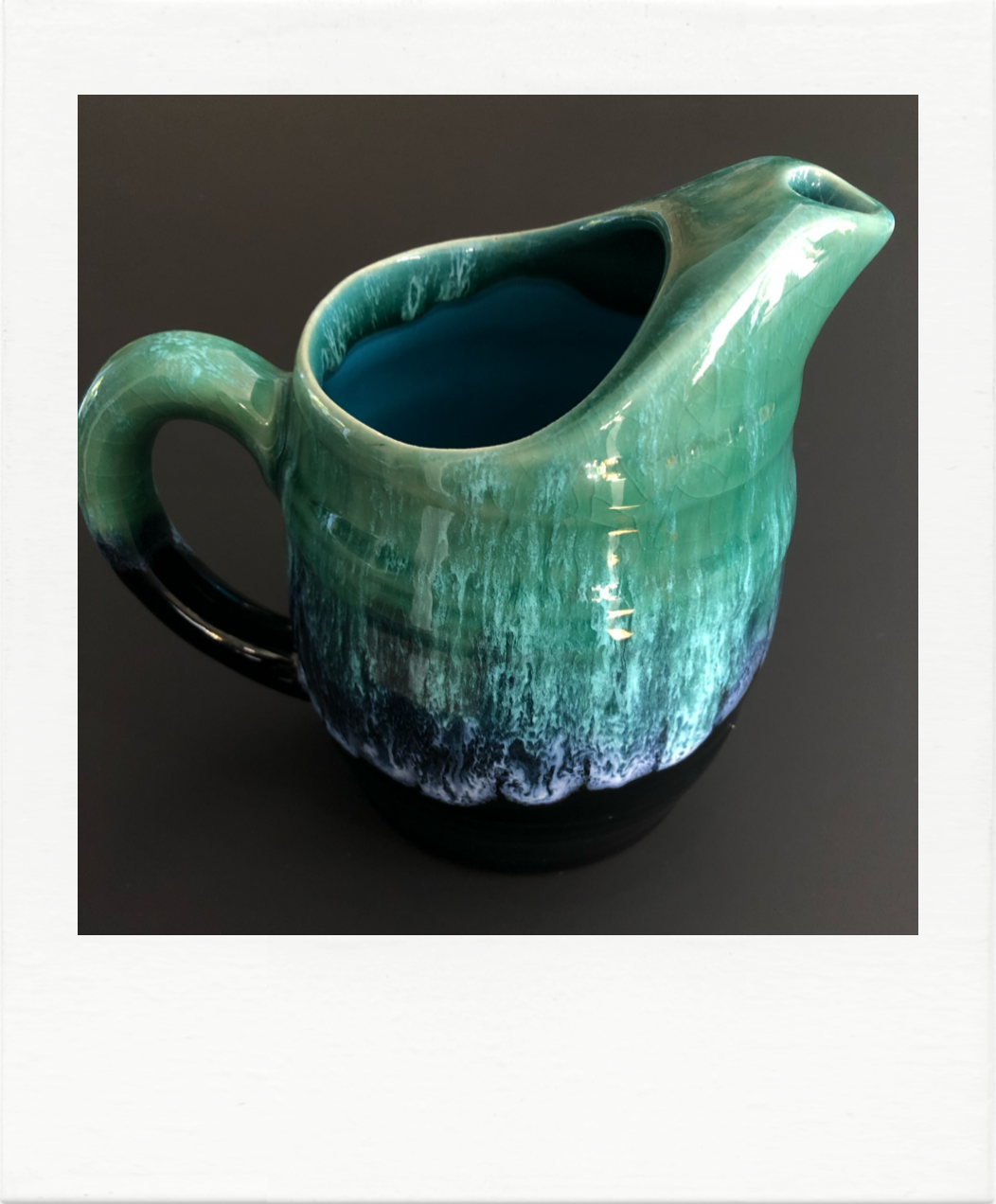 Pitcher sea foam style Vallauris