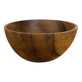 Scandinavian teak bowl vintage cup