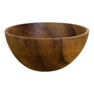 Scandinavian teak bowl vintage cup