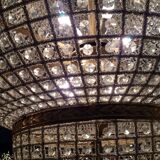Large hot air balloon chandelier