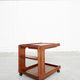 Mid-Cenntury C-Shaped Bar Trolley in Teak by K.T. Møbler