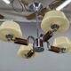 Art Deco Chandelier in Chrome, Wood and Glass, Czechoslovakia