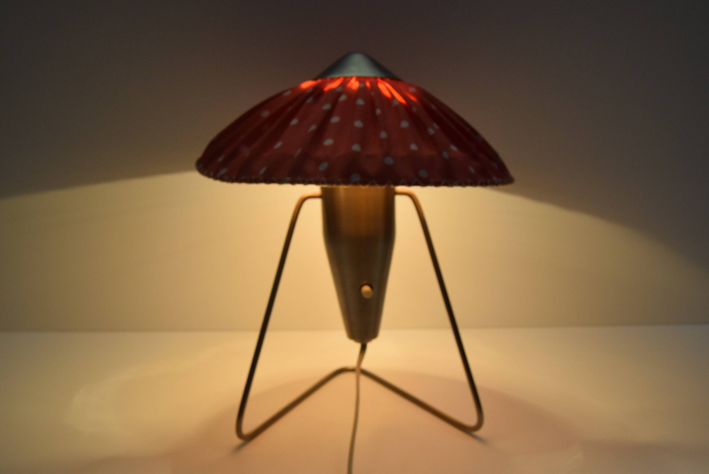 Table or wall lamp by helena frantova for okolo, czechoslovakia, 1950's.