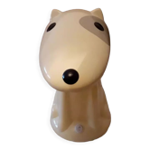 Lampe bull terrier vintage