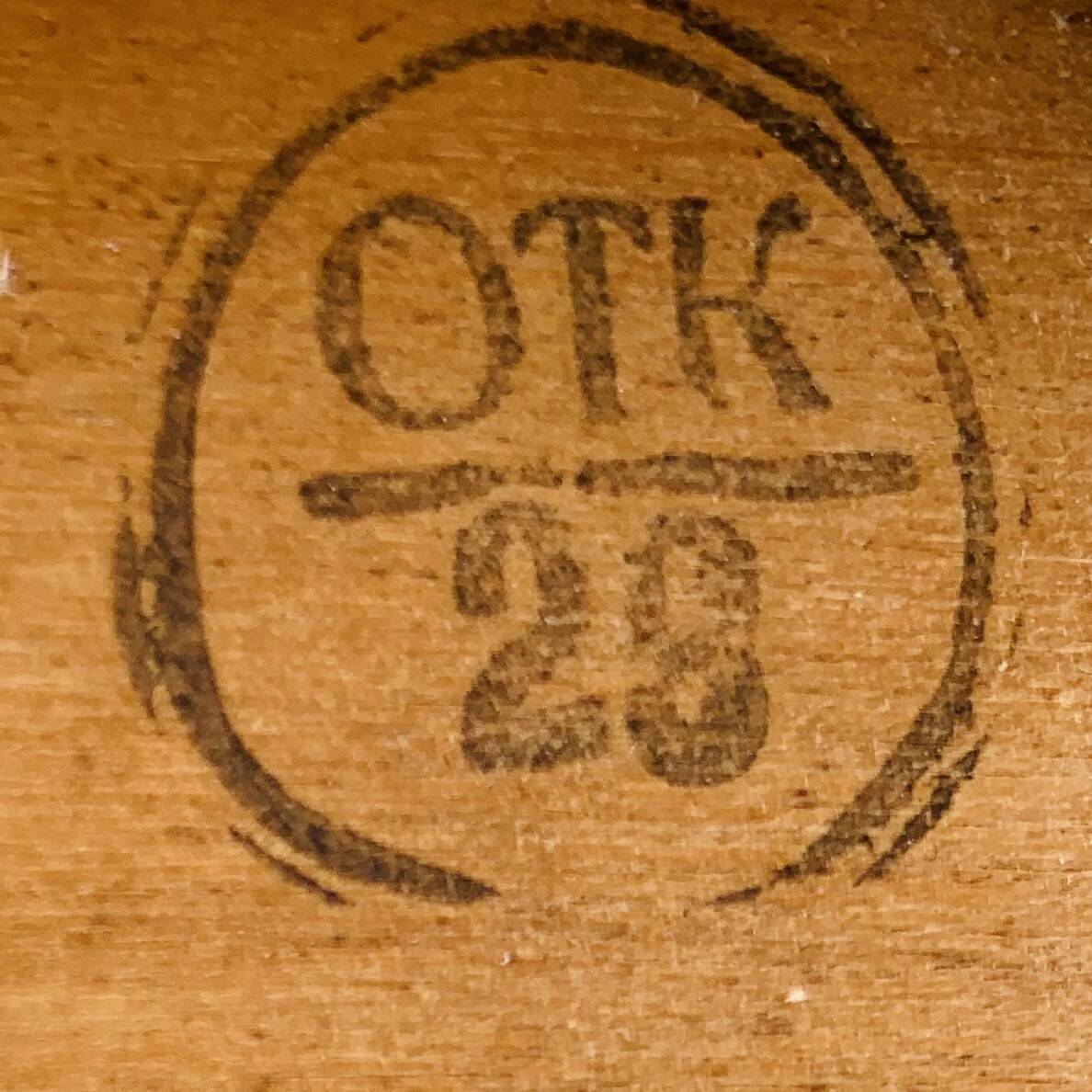 Vintage OTK folding chair pair