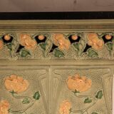 Art Nouveau ceramic stove