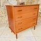 Commode vintage, 4 tiroirs, circa 1960s