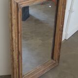 1900 mirror in wood 67x94cm