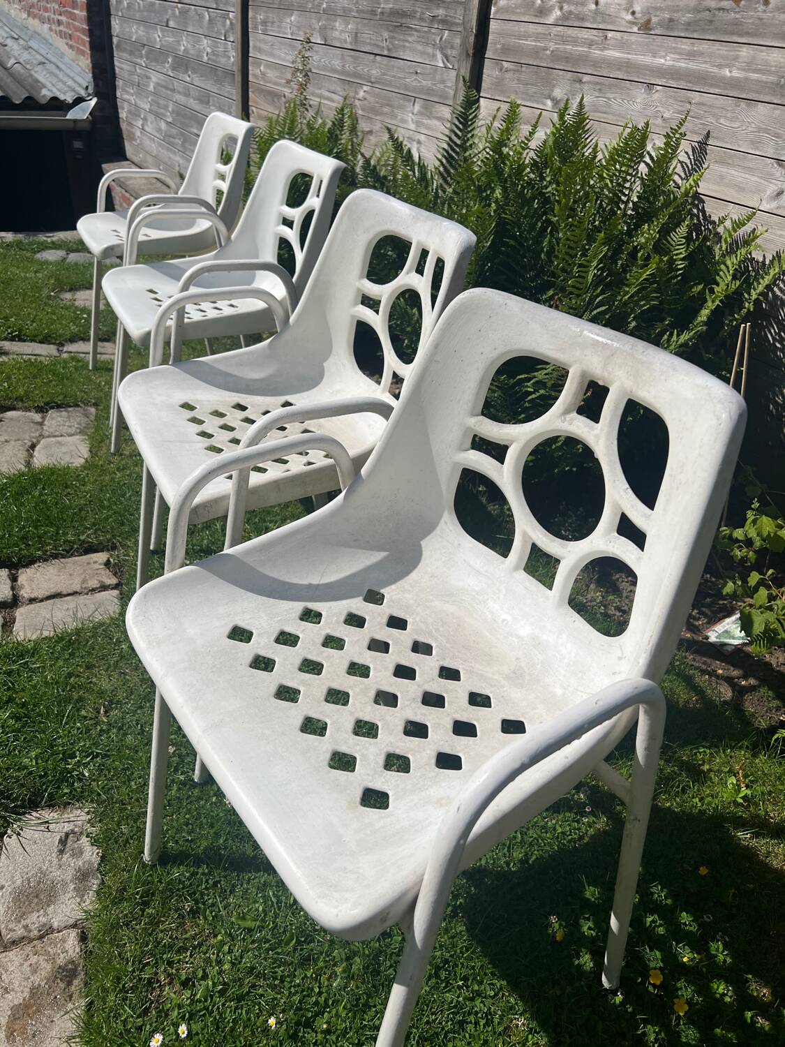4 vintage Sicopal chairs