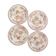 4 assiettes Sarreguemines fin XIXe