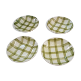 4 Assiettes creuses calotte moulin des loups