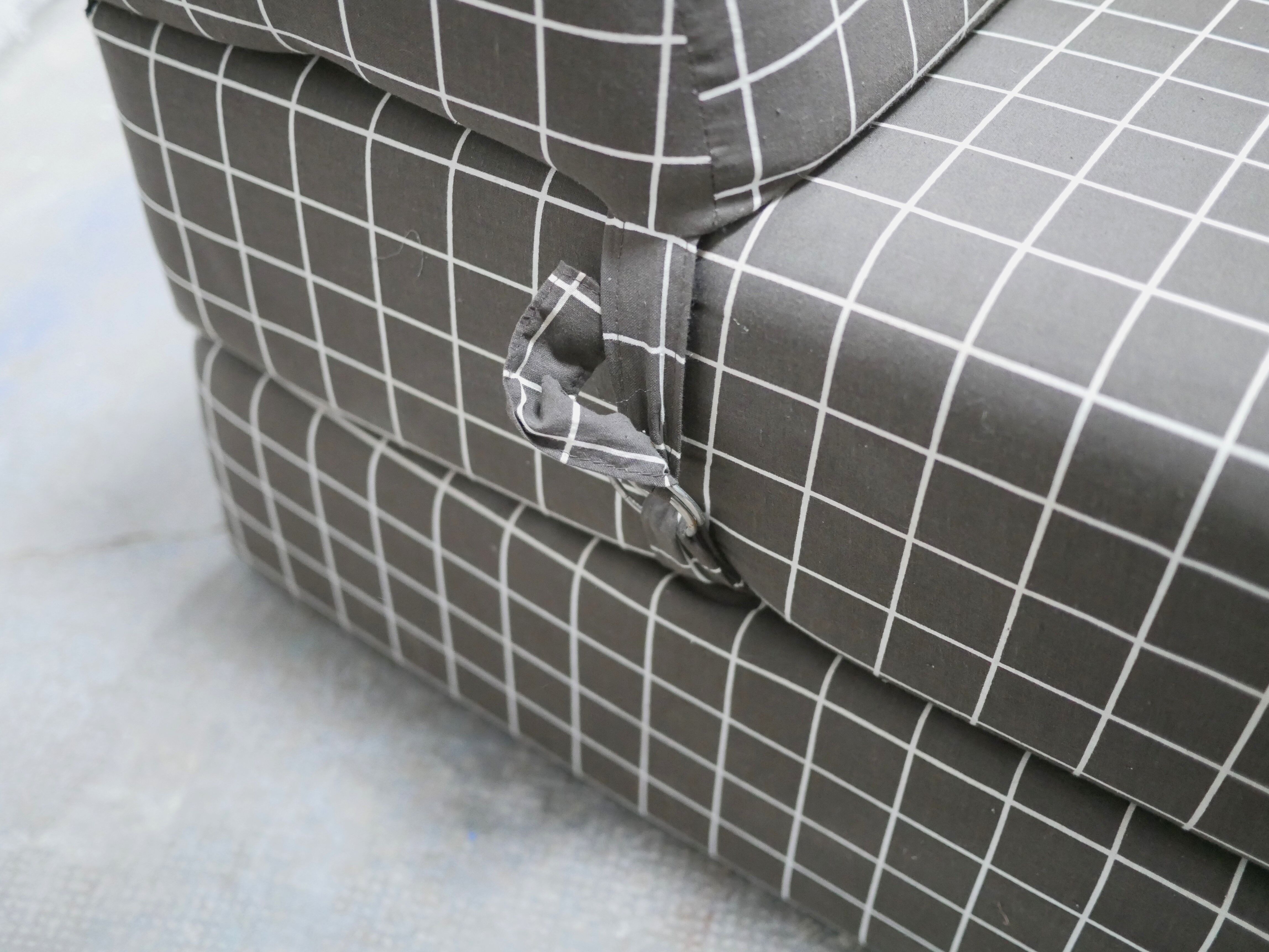 Vintage convertible chair