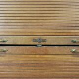 Large curtain filing cabinet