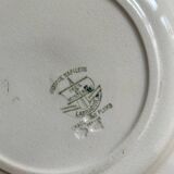 Set of 6 old soup plates