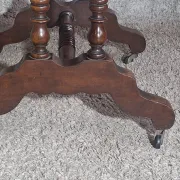 Table de couture victorienne anglaise à abattants, XIXe siècle