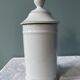 Medicine jar "Pervinca" in Limoges porcelain France