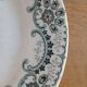 7 old flat plates Terre de fer