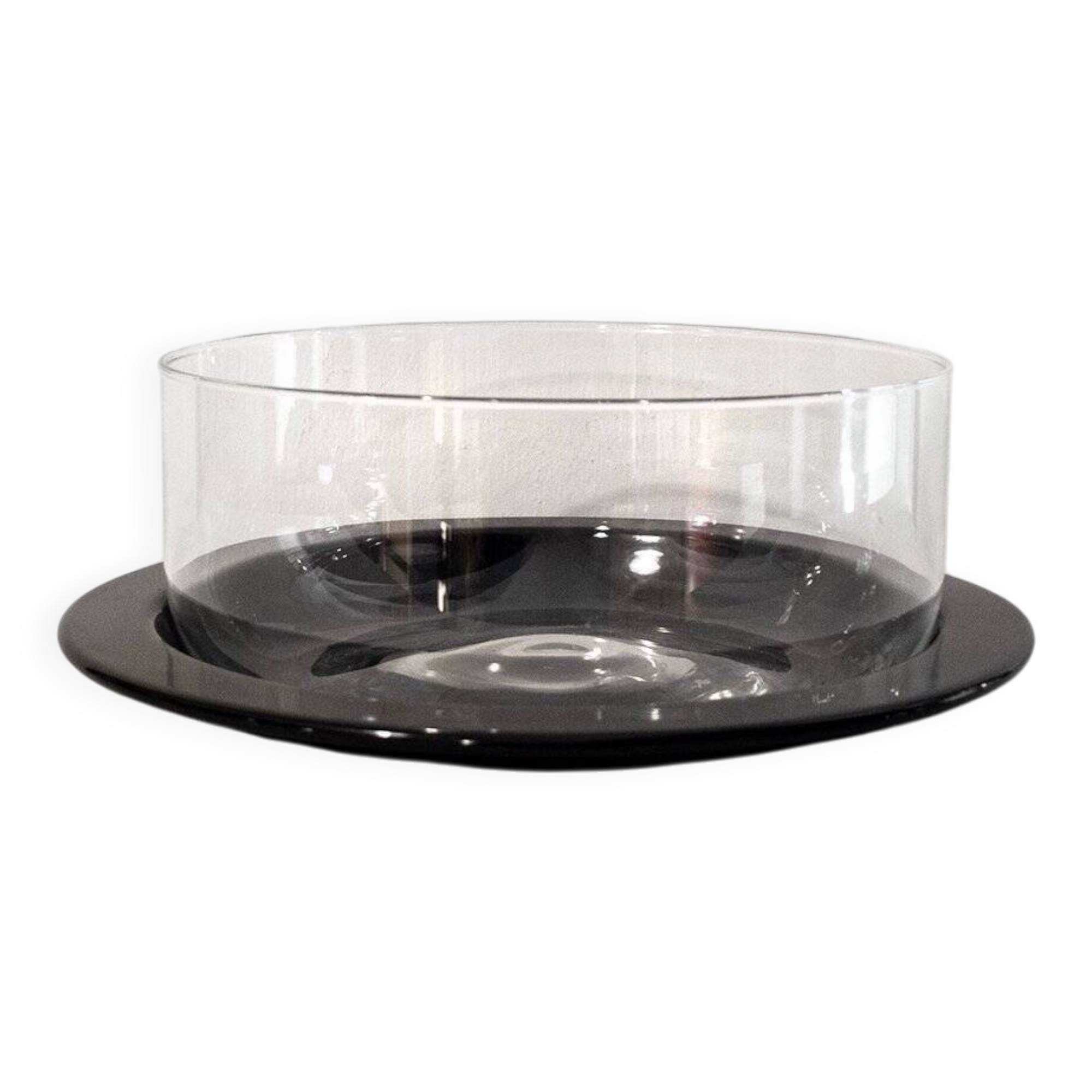 Gianfranco Frattini salad bowl for Progetti, 1970s, set of 2