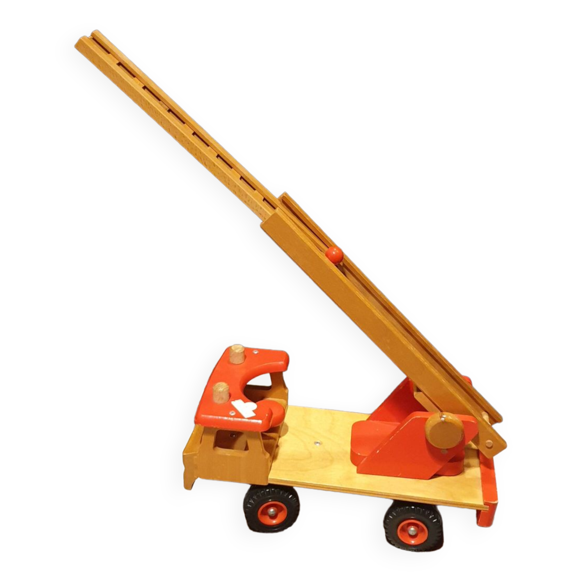 Solid wood ladder truck