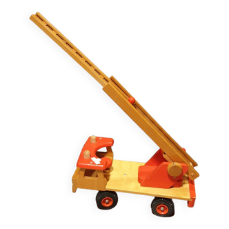 Solid wood ladder truck