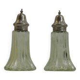lot de2 Distributeur à condiments /salière/ poivrière /sucrier/Shaker